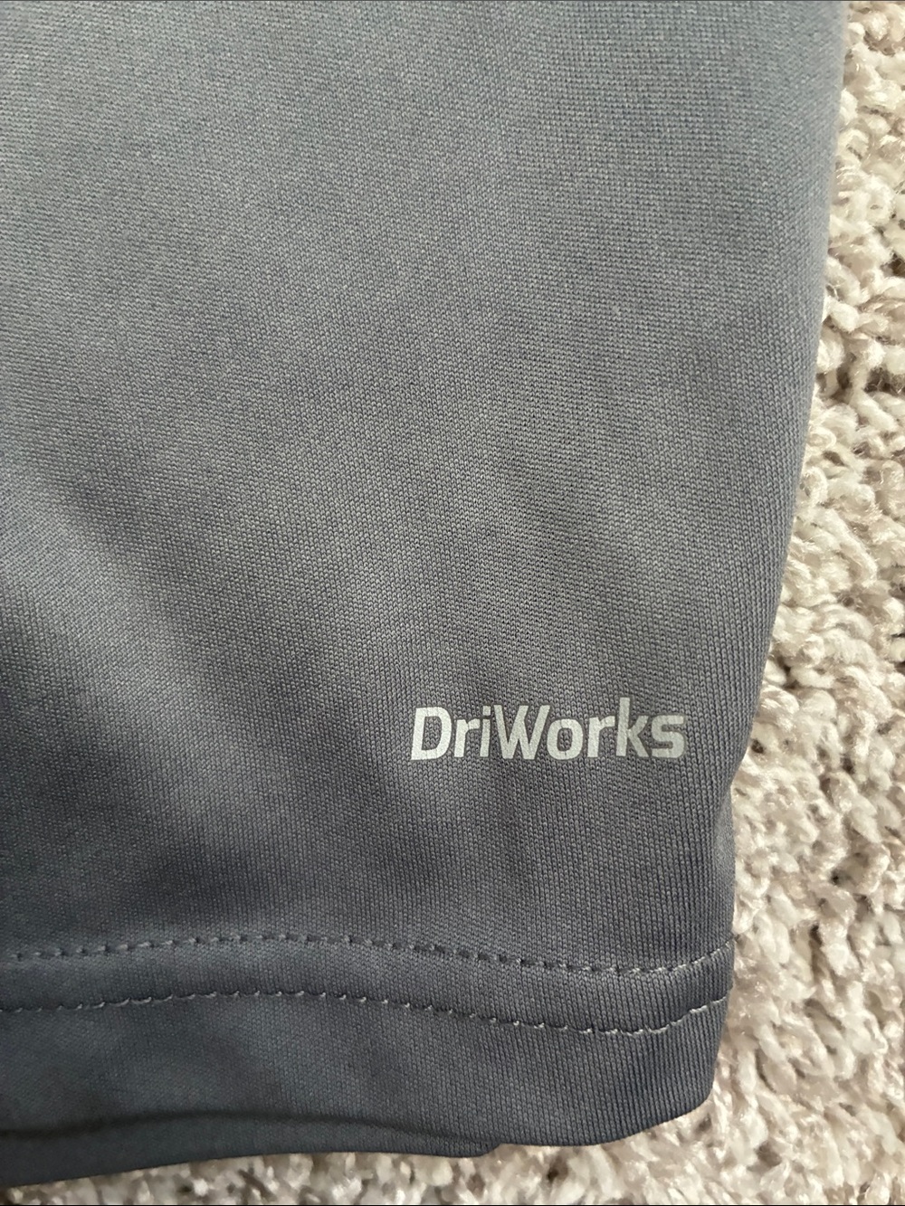 Men's Performance Drawstring Shorts - Gray - Picture 3 of 9